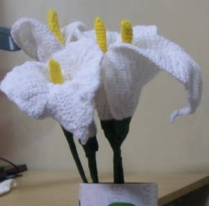 Crocheted Calla Lily Crocheted Calla Lily