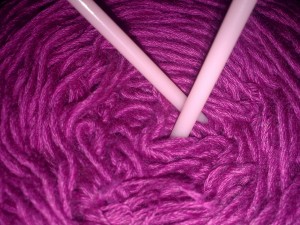 Violet Yarn Bulky Soft Cotton