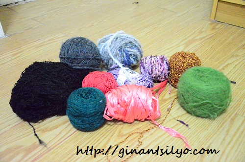 I added a few more yarns to give away