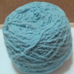 baby blue yarn velvet whole