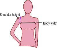 pshell body measurements